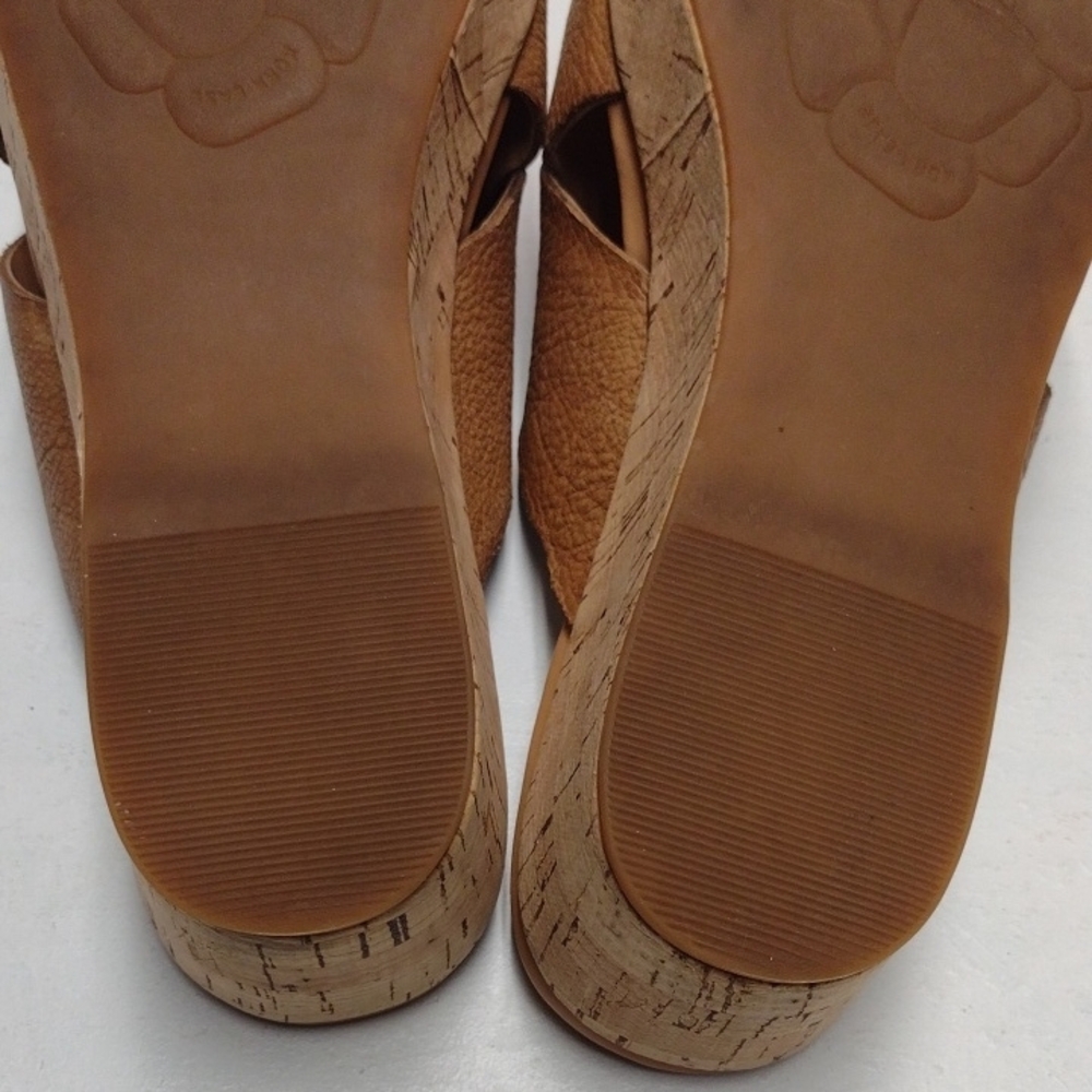 Kork-Ease Women's Brown Slide Sandals - Picture 7 of 9